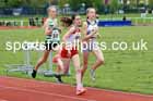 Girls Under-15s 800 metres, 2023 North Eastern Track and Field Champs., Middlesbrough Sports Village, Middlesbrough. Photo: David T. Hewitson/Sports for All Pics